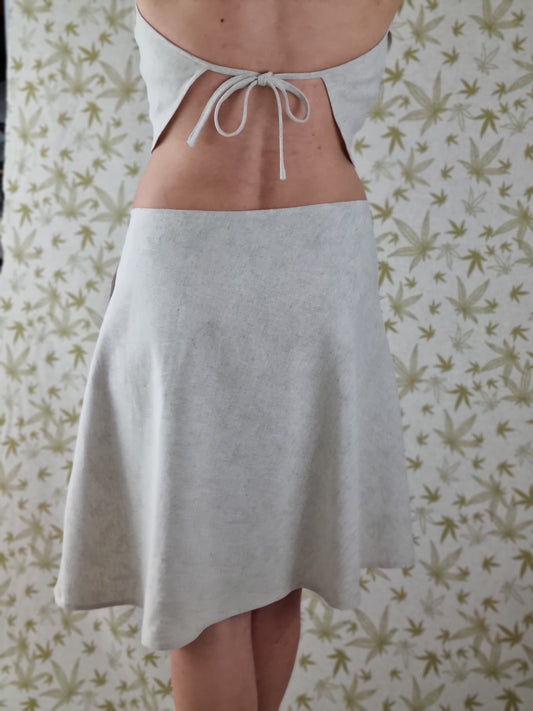 Reversible Hemp Skirt