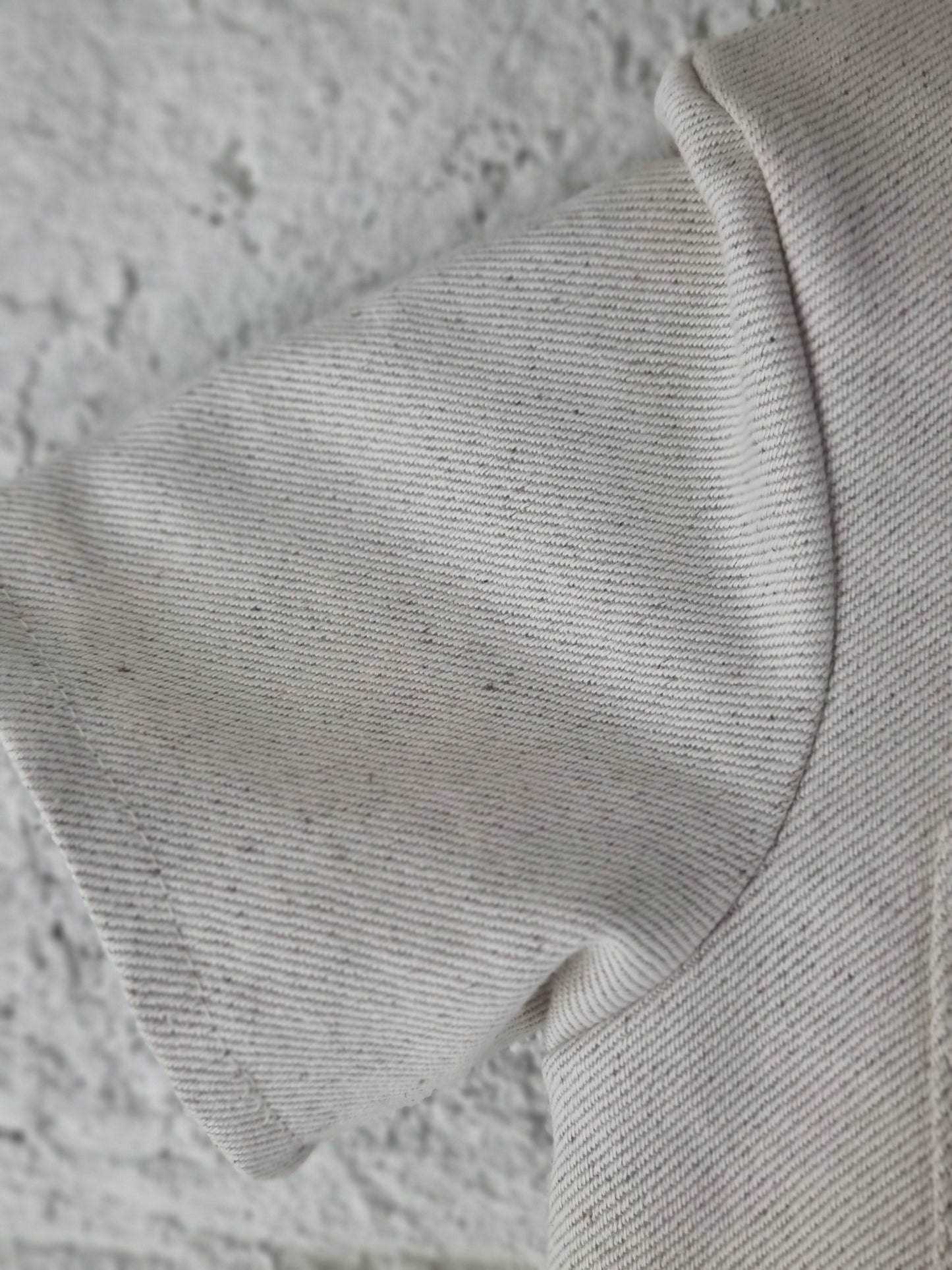 Girls' hemp-cotton dress
