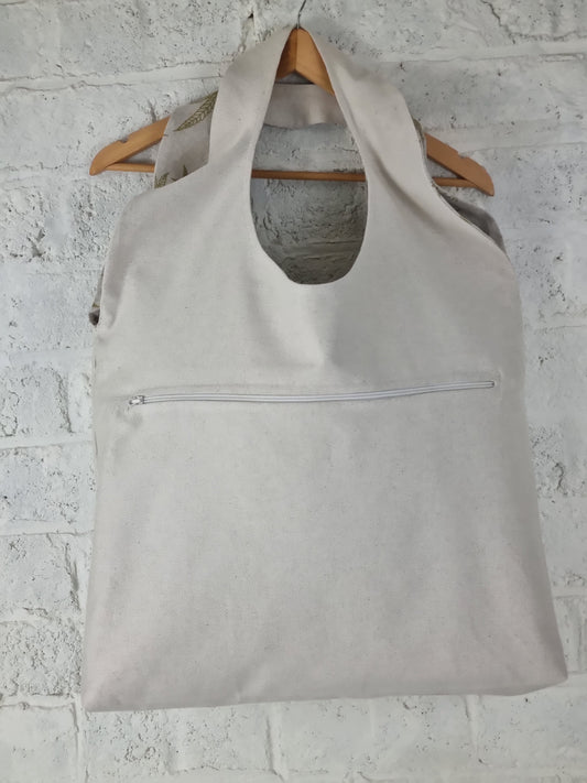 Reversible Hemp Tote Bag