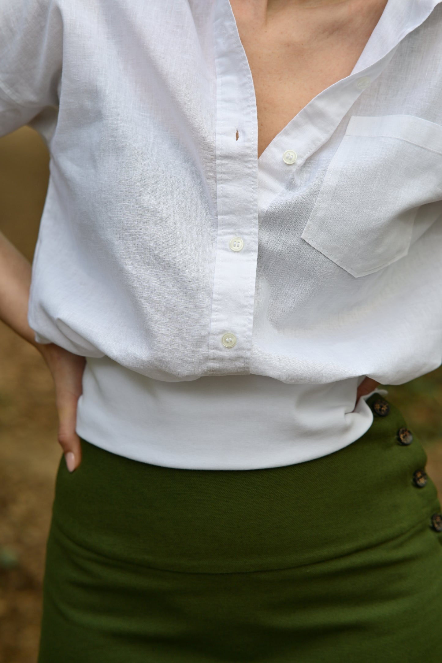 Linnen blouse