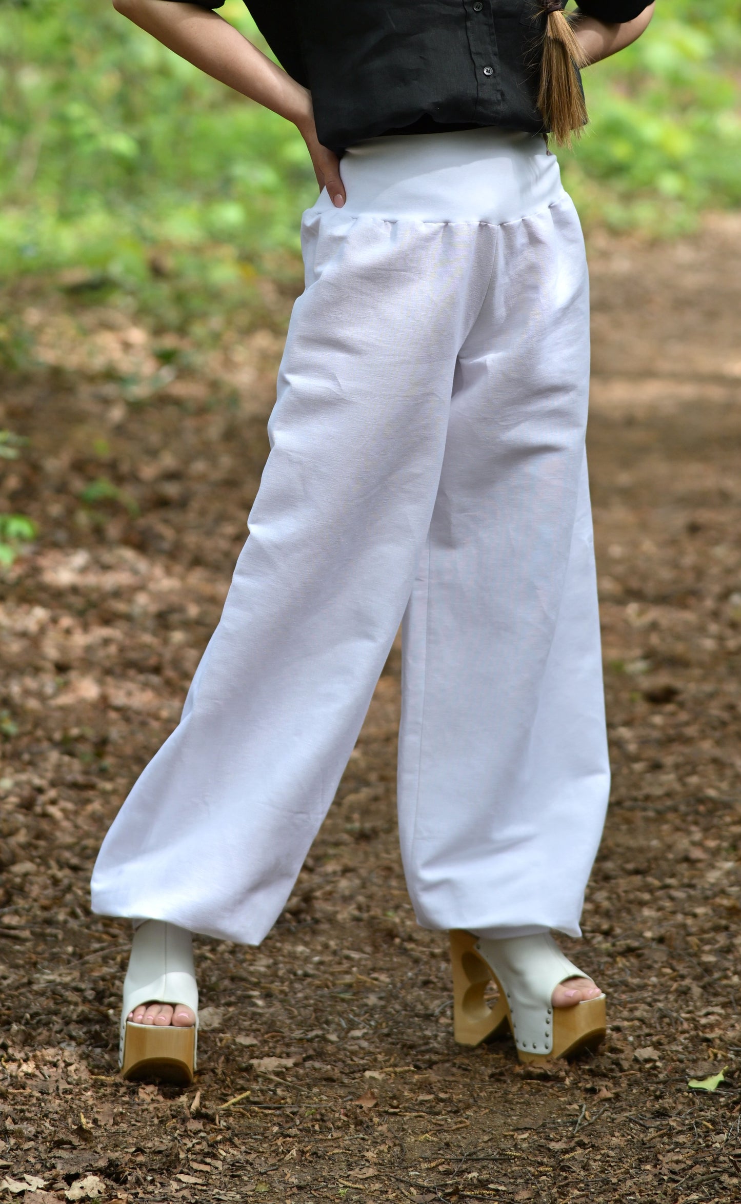 Hennep-katoen broek