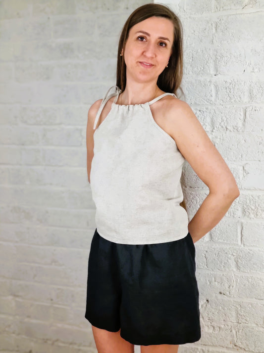 Reversible Hemp Blend Top | 2-in-1 Sustainable Design